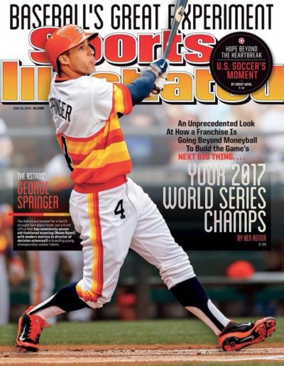 2014 Sports Illustrated Cover - Houston Astros 2017 World Series Champions